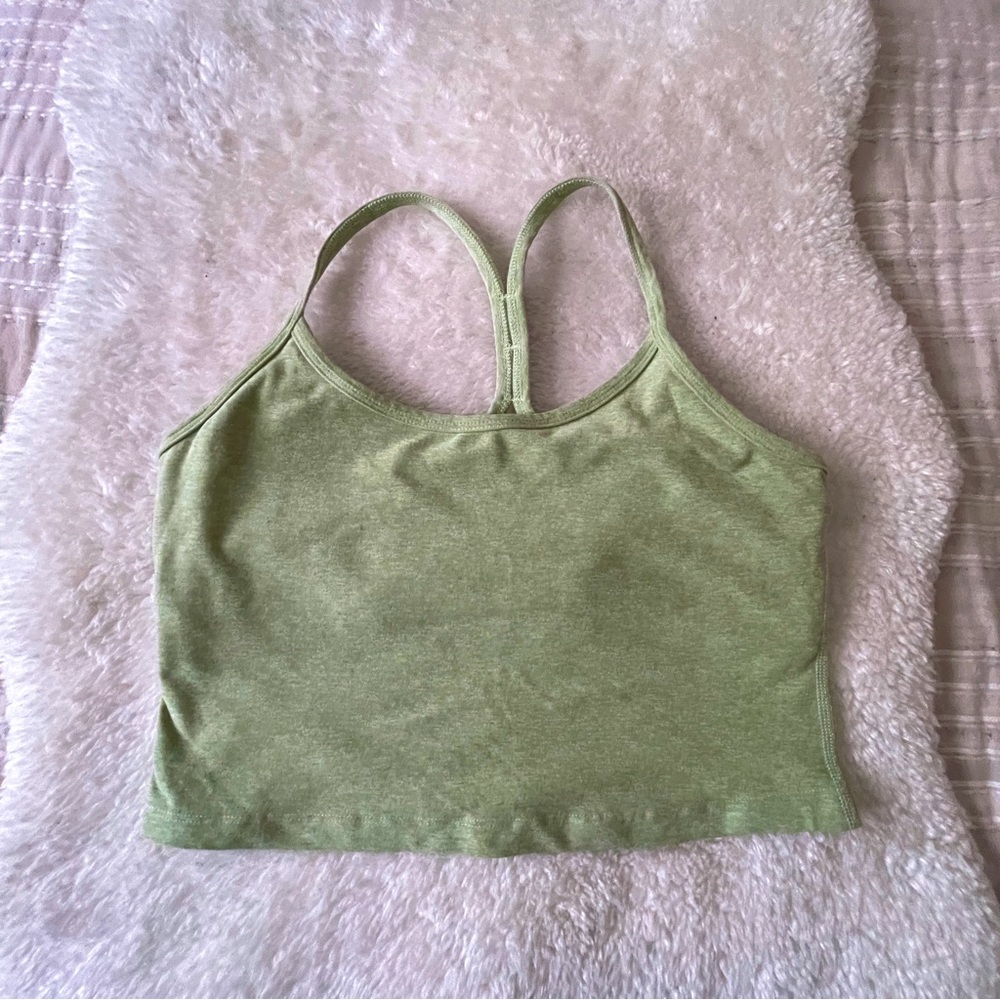 Beyond Yoga Spaced Slim Racerback Cropped Tank